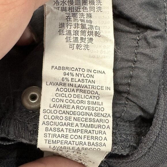 prAna Women's Brenna Skinny Moto Stretch Nylon Pants Size 0 Blue Gray Adventure - Picture 7 of 7